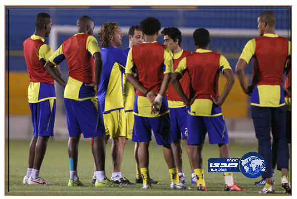 النصر يواصل استعداداته على فترتين واصابة حسين عبدالغني تبعده اسبوعين