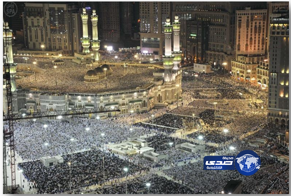 صورة رائعة: أكثر من مليوني مصل يشهدون ختم القرآن الكريم بالمسجد الحرام  (اللهم تقبل منّا ومنهم)