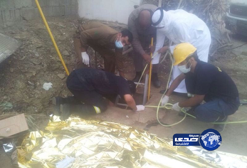 مصرع مواطنة غرقاً بخزان للصرف الصحي في المندق