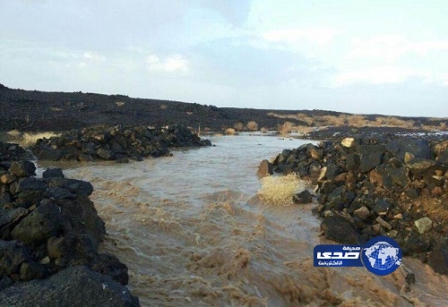 هطول أمطارغزيرة على مهد الذهب