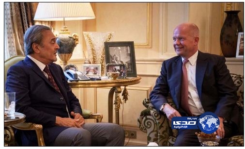 سمو وزير الخارجية يلتقي وزير الخارجية البريطاني ومسؤولاً ألمانياً