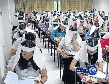 قبعات “مضادة للغش” في جامعة تايلاندية