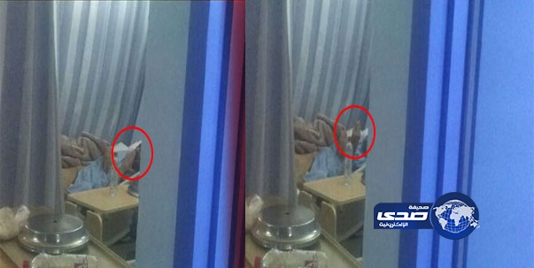 مواطن يدخن بغرفة تنويم مرضى “العمليات الجراحية” .. ويلحق بهم الضرر