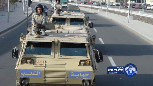 القوات المسلحة المصرية تنتشر في المحافظات المصرية