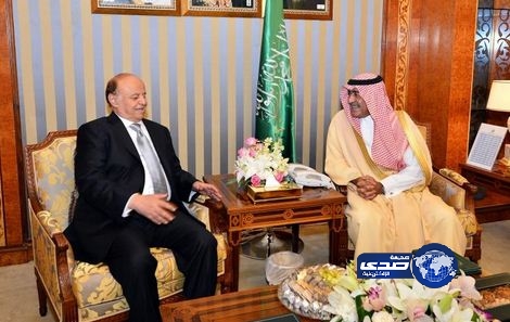 سمو النائب الثاني يلتقي فخامة الرئيس اليمني