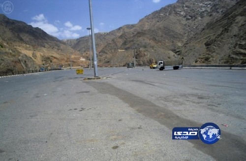 أمانة عسير تجهّز تسع ساحات بلدية على طريق عقبة ضلع