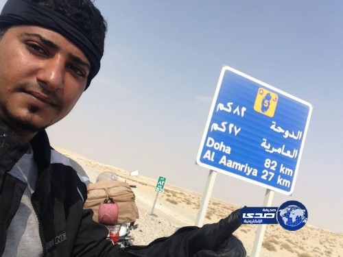سعودي ينهي اليوم رحلة استمرت 25 يوماً على دراجة نارية في الخليج