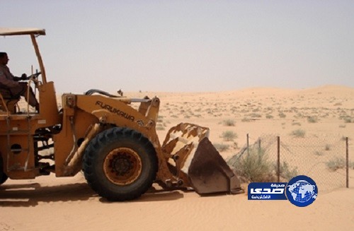 إزالة تعديات على 4 ملايين متر مربع من أراضي الدولة بالقصيم