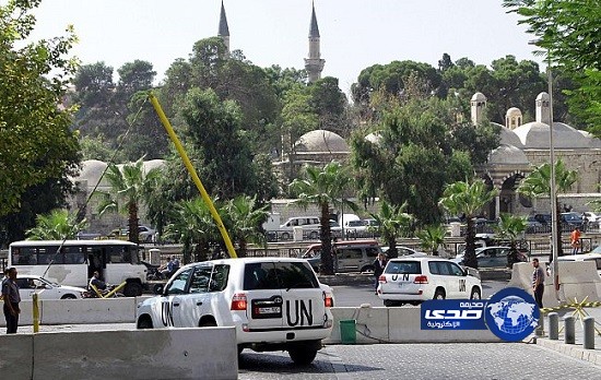 مفتشو الأسلحة الكيميائية ينهون مهمتهم بدمشق