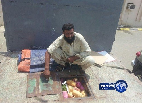 القبض على شاحنة محملة بالقات في جازان