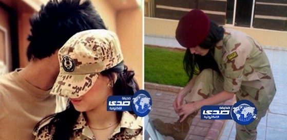 الاستهتار وعدم المحاسبة يدفع بفتيات الى الاستعراض بالزي العسكري السعودي أحداهن تحمل رتبه ضابط