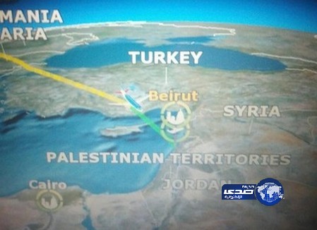 الخطوط البريطانية تمحو ‘إسرائيل’ من خرائطها