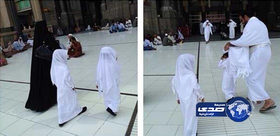 بالصور.. أحلام وزوجها وأولادها يؤدون العمرة