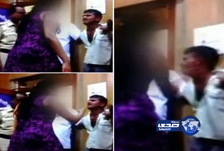 بالفيديو: ضحية اغتصاب هندية تواجه مغتصبها في مركز الشرطة