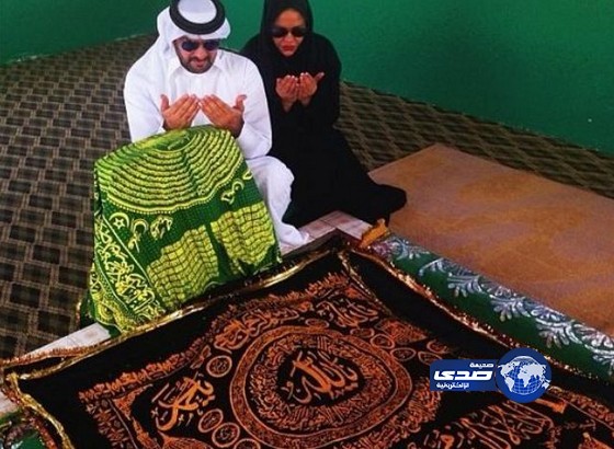 بالصور..أحلام بعد أحياء أحد الأعراس تزو قبر النبي ايوب عليه السلام