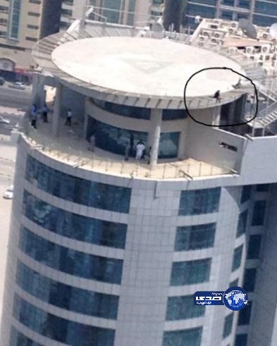 خطة “زجاجة الماء” تنقذ خليجية حاولت الانتحار من قمة احد الأبراج بالامارات