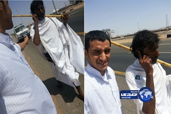 بالصور : “صدى” ترصد مغادرة الرحّالة الباكستاني اليوم ذهبان في طريقة للمشاعر المقدسة