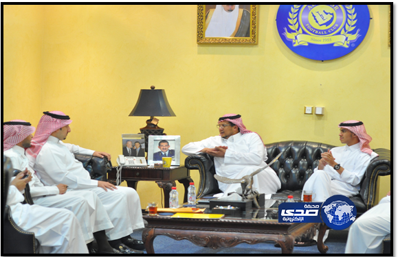 رئيس النصر يجتمع بالمدير التنفيذي لرابطة المحترفين ياسر المسحل