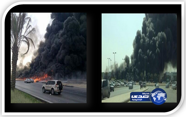 «الدفاع المدني» يسيطر على حريق اندلع في ناقلة وقود بالرياض (فيديو وصور)