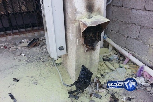 إصابة رقيب شرطة خلال إخماده لحريق بمقر الهيئة بالسيل