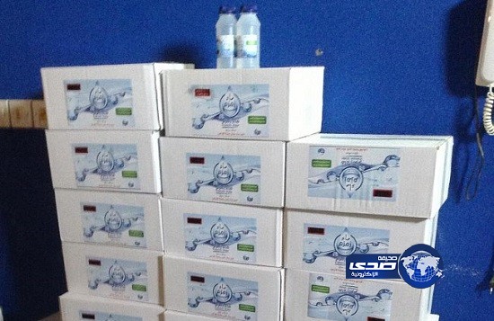 “التجارة” تصادر مياه زمزم مجهولة المصدر بحائل