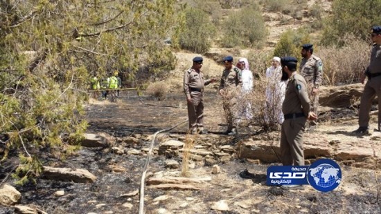 الدفاع المدني يخمد حريقاً ضخماً للمرة الرابعة في المندق