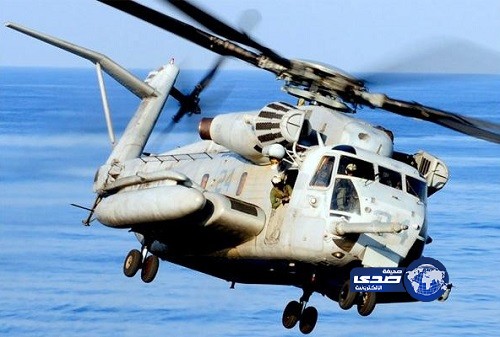 مروحية للبحرية الأمريكية تسقط في البحر الأحمر