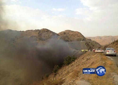 مدني الباحة ينجح في إخماد حريق بالمندق