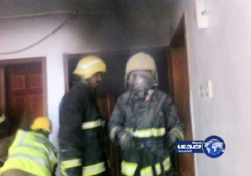 مدني الباحة يخمد حريق في منزل ويفك احتجاز حافلة مدرسية‎
