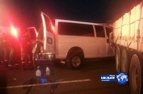 إصابة 7 معلمات بحادث مروري على طريق مكة