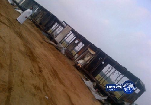 مجهولون يحرقون محطة لمعالجة الصرف الصحي في أبو عريش