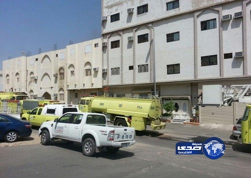 إصابة شخص في حريق شقة بالطائف وإخلاء 18 آخرين