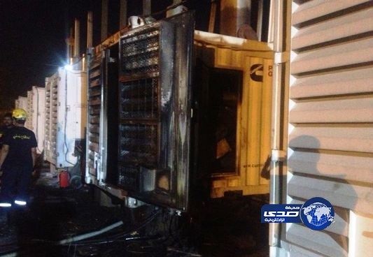 احتراق مولد بشركة الكهرباء يفصل الخدمة عن بعض أحياء تربة