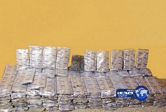 ضبط مروجين بحوزتهم 83 كجم حشيش بصبيا وصامطة