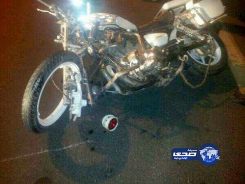 وفاة رجل مرور في حادث اصطدام سيارة بدراجته ببيشة
