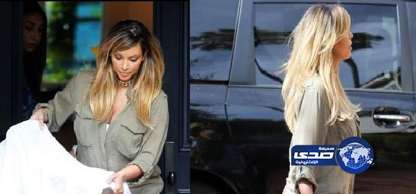 كيم كارداشيان تتحوّل إلى سيدة شقراء ..!