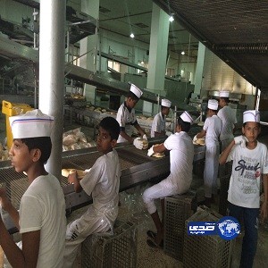 وزارة التجارة تضبط مصنع مخابز كعكي لمخالفات نقص وزن الخبز وتشغيل أطفال