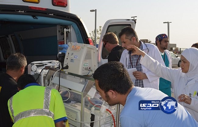 إخلاء طبي لطفل خديج من دبي لمستشفى بالدمام