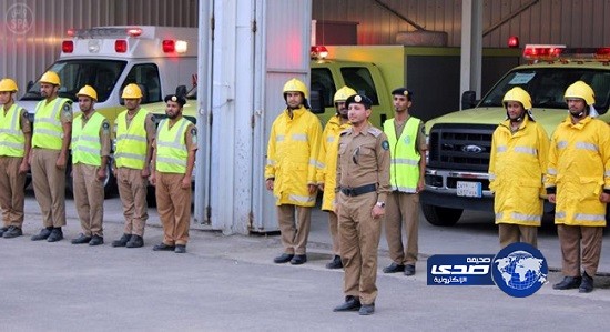 الدفاع المدني يستعد لوداع الحجاج بـ35 نقطة