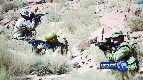 الصاعقة السعودية تناور كوماندوز بريطانيا شمال المملكة