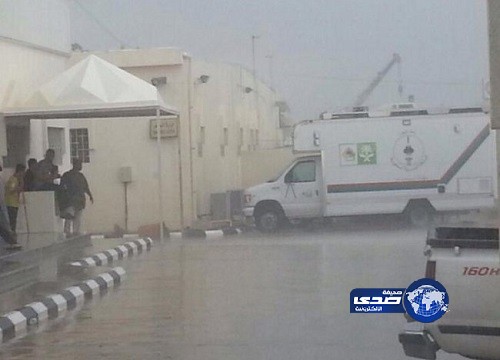 هطول أمطار مصحوبة بسحب رعدية على المشاعر المقدسة