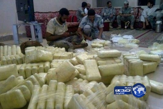 مناورة مثيرة تخرج نصف طن حشيش من أعماق البحر بجازان