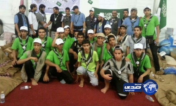 كشافة تعليم البكيرية تستضيف قادة وفود معسكر منى