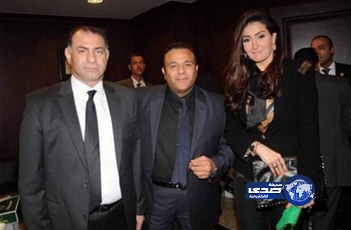 احتشام غادة عبد الرازق في احتفالات أكتوبر بأمر من زوجها!