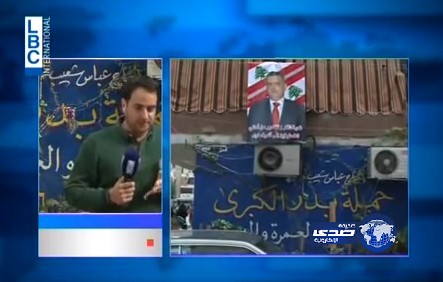 فيديو.. تعرض مراسل الفضائية اللبنانية للاغماء على الهواء
