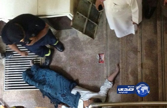 نجاة عامل بعد محاولة انتحار بمحطة القطار ببقيق (صور)