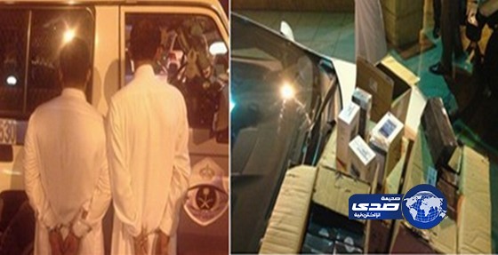 دوريات الأمن تطيح بلصين من الجنسية اليمنية احترفا سرقة محال الاتصالات (صور)