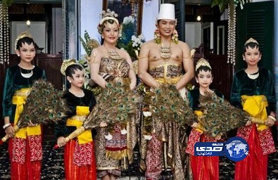 بالصور.. مراسم زفاف أسطوري لابنة سلطان إندونيسيا