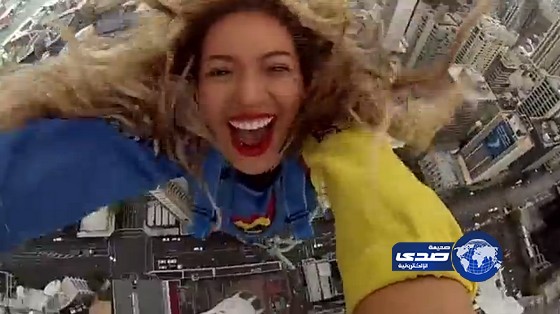 بالفيديو.. بيونسيه تتهور فترمي بنفسها من أعلى برج في نيوزيلاندا