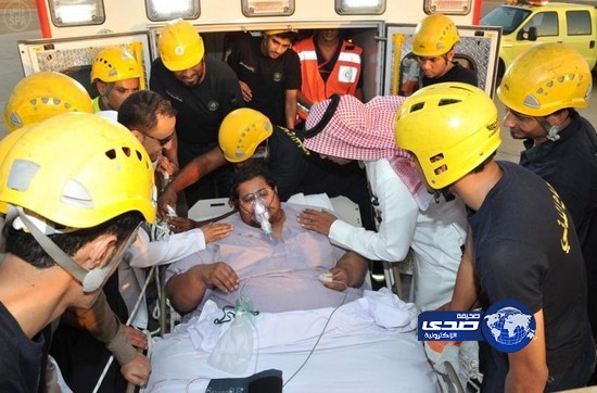 نقل مريض السمنة الصميلي من جازان إلى مدينة الملك فهد الطبية